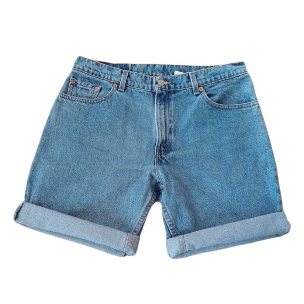 Vintage Levi's 555 Cut Off Denim Shorts